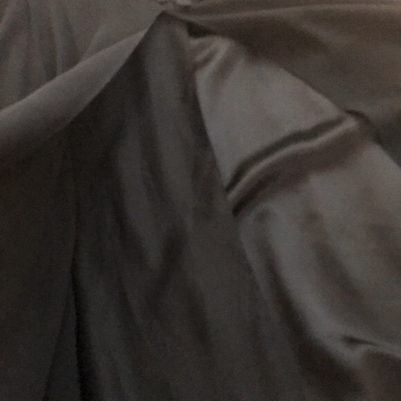 BCBG Silk Black Sexy Leg Slit XS Dress - Picture 8 of 12